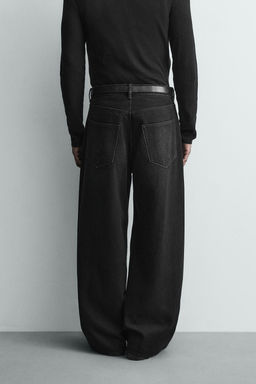 JEANS BAGGY FIT / Negro - Zara фото 12