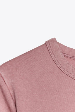 SHORT SLEEVE INTERLOCK T-SHIRT - Zara фото 46