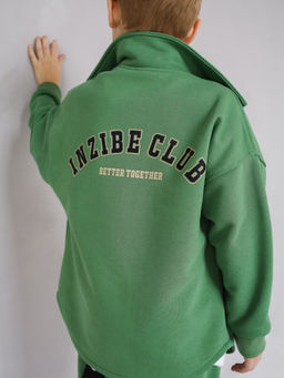 Свитшот INZIBE CLUB, мох  фото 30