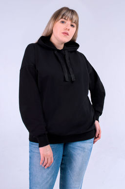 Арт. 13104 Толстовка женская 50-58 (5 шт) Цвет:черный - Калинка фото 2