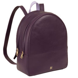 Итальянский женский кожаный рюкзак DuDu Bags серии Favignana | темно-фиолетовый