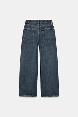 ZW COLLECTION BAGGY MID-WAIST JEANS - Zara фото 7