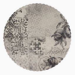 Салфетка сервировочная, плейсмат Bon appetit, d=38 см