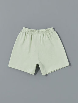 Beli lastikli Basic Erkek Bebek Pijama Alt