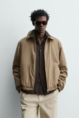 CAZADORA T?CNICA ACOLCHADA / Tostado - Zara фото 2