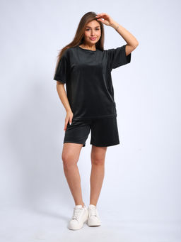 Костюм женский 5-350 из велюра - Новое кимоно фото 2
