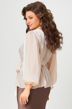 Блуза FITA 20763 пудра