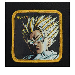 Бейсболка CAPSLAB арт. CL/DBZ/1/SUP Dragon Ball Gohan Saiyan (черный / рыжий)  фото 2