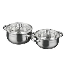 Набор кастрюль 4 пр. (2.2 л+4.2 л) (ГРЕТТА) в под/уп ( КТ04-F) Катунь