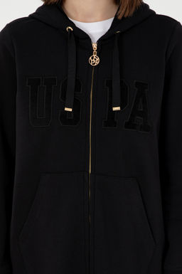 Женский черный свитшот Неожиданная скидка в корзине - U.s. polo assn фото 13