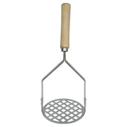 Картофелемялка "Ретро" хром. с дерев. ручкой, арт.AN57-72 МультиДом