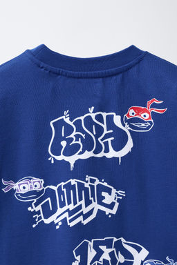 TEENAGE MUTANT NINJA TURTLES VIACOM PRINT T-SHIRT - Zara фото 4