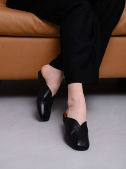 Мюли 1007.тунит205bl.Черный стар