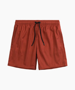 ATLANTIC KMB-226 Шорты мужские пляжные 4Way Stretch Texture медный  фото 6