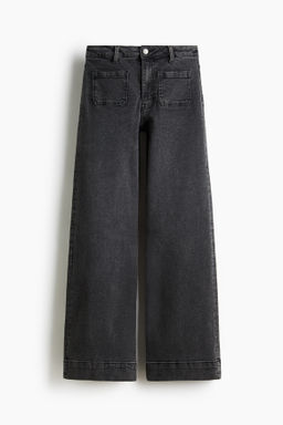 Wide High Jeans