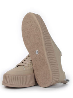 05-P8201-2 DK. BEIGE Кроссовки женские (натуральная кожа) - Фабричный китай фото 14