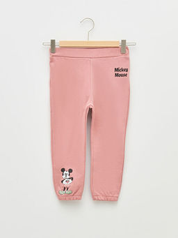 Beli Lastikli Mickey Mouse Bask?l? K?z Bebek E?ofman Alt