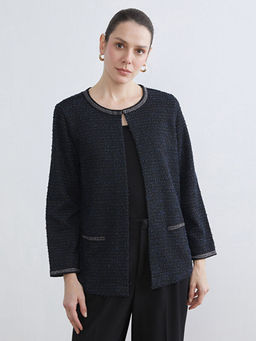 Bisiklet Yaka Desenli Kad?n H?rka