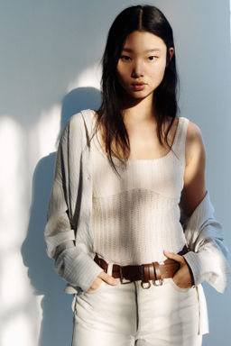 Top en punto pointelle - H&m фото 3