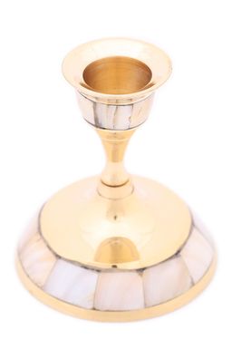 Подсвечник № П00238 с перлам. 4шт/упак