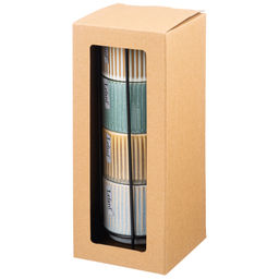 НАБОР КРУЖЕК ИЗ 4 ШТ. 270 МЛ НА МЕТАЛЛИЧЕСКОЙ ПОДСТАВКЕ - Lefard фото 2