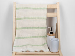 Полотенце 25С32-ШР/у. 50*70 "Ремесло-1" цв. 2 рис. 252 зелен.