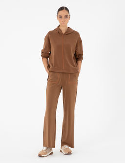 Kahverengi Oversize Sweatshirt