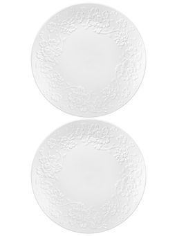 Набор тарелок 2 пр. 26*26*2,5 см Цветущая сакура, фарфор - Elan gallery фото 3