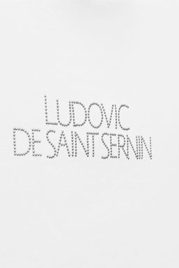 RHINESTONE LOGO TANK TOP LUDOVIC DE SAINT SERNIN x ZARA фото 4