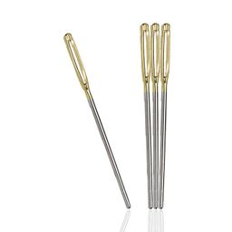 Иглы для шитья ручные PRYM 125557 для вышивания №22 в блистере 6 шт. скругленное острие