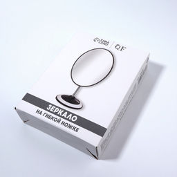 Зеркало настольное, овальное, на гибкой ножке, 16×29 см, (15.2×18.7 см), МИКС