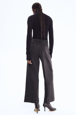 Wide High Ankle Jeans - H&m фото 10