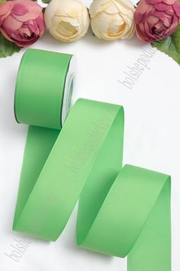 Лента репсовая 5 см*20 ярд "1 сорт" (SF-1350) светло-зеленый №227