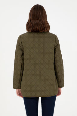 Женское пальто цвета хаки - U.s. polo assn фото 5