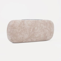 Футляр для очков, хлопушка, длина 16 см, цвет бежевый - Simaland фото 2