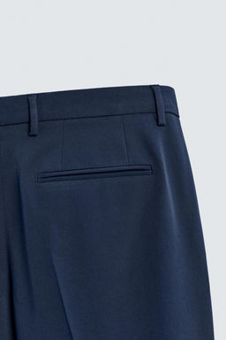 PANTAL?N TRAJE CONFORT / Azul tinta - Zara фото 8