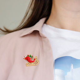 Брошь Арт. 3V-3410-Y - MyGemma фото 2