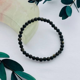 Браслет из золотистого Обсидиана 20 см