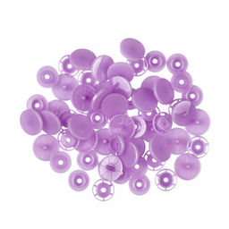 Кнопка Micron POM-15 Кнопки пластиковые пластик d 15 мм 15 шт. № 013 фиолетовый