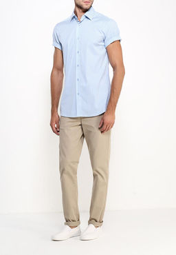 Сорочка мужская короткий рукав GREG Gb241/307/45/ZV STRETCH  фото 3