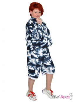 Толстовка Модель №1535 размеры 44-84 - Plusmoda фото 9