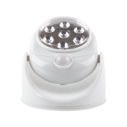 ULK-N21 SENSOR WHITE Светодиодный светильник накладной, с датчиком движения. На батарейках 4АА (не в комплекте). Белый. ТМ Uniel. - Volpe фото 3