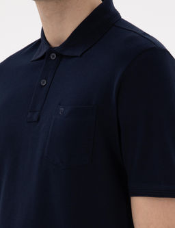 Lacivert Regular Fit K_vr_lmaz Polo Yaka Basic Ti__rt - Pierre cardin фото 7