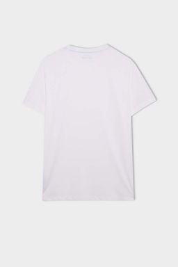 DeFactoFit Спортивная футболка стандартного кроя с круглым вырезом и принтом по бокам  фото 3