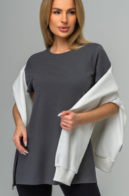 Удлиненная женская футболка с разрезами Happyfox - Happy fox фото 13