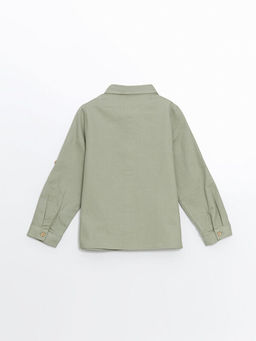 Uzun Kollu Basic Erkek ?ocuk G?mlek