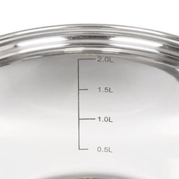 Кастрюля нерж СИЕНА 2,9л со стекл крышкой силикон/ручки SD-A93-18 (352051) /DANIKS/  фото 4