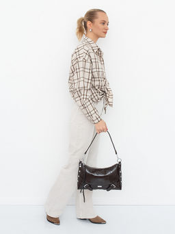 Сумка 91393 coffee Velina Fabbiano-Safenta