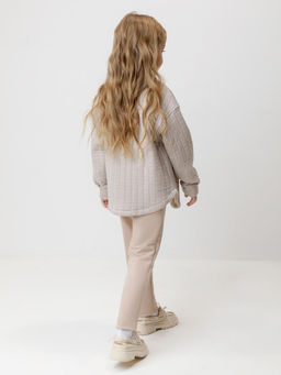 КР 400864/бежевый 1305 к609 брюки для дев