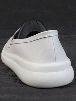 03-ZL-8501 WHITE Полуботинки женские (натуральная кожа)